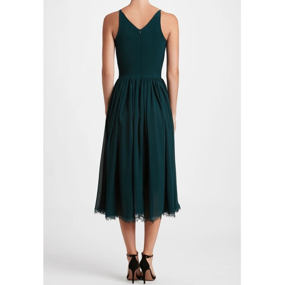 Dress The Population Alicia Dress Pine Green Size XL - Picture 4 of 11